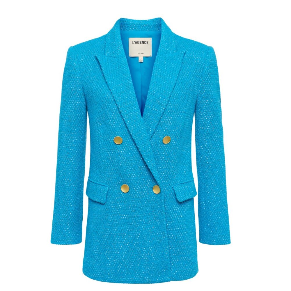 L'AGENCE  Riva Oversized Knit Blazer 16 NWT